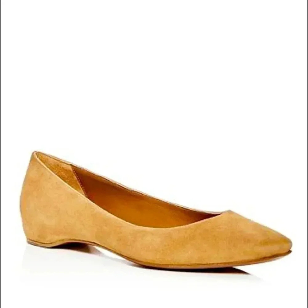 Aquatalia Marcella Weatherproof Suede Demi Wedge